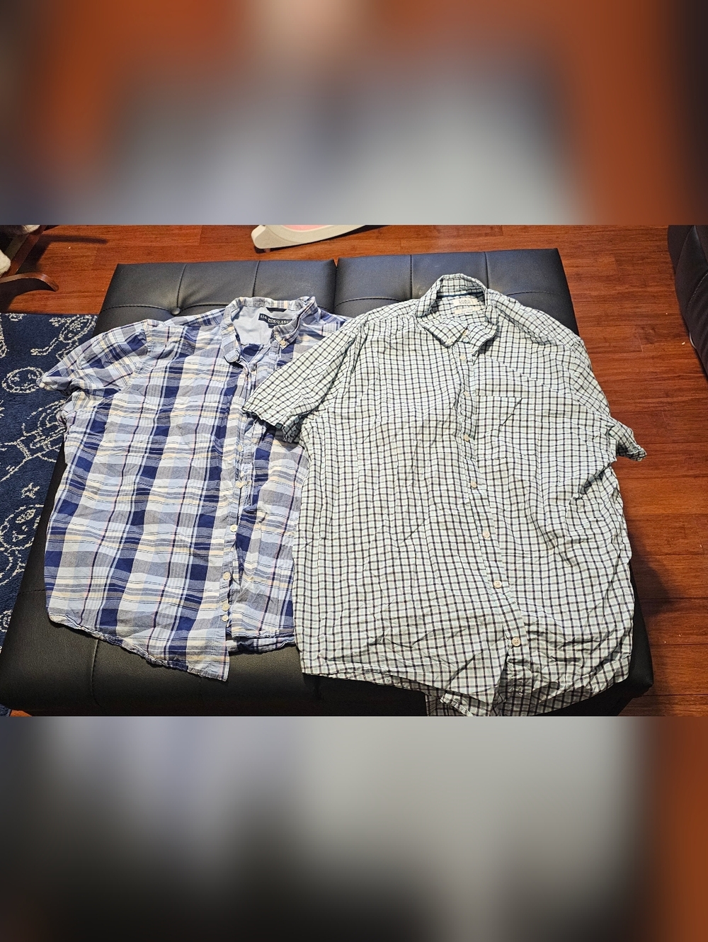 Mens 2x Button Down Shirts Euc Lot Bundle